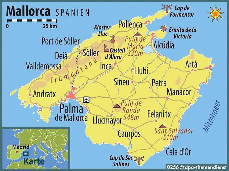 Die Klöster auf Mallorca sind über die ganze Insel verteilt.