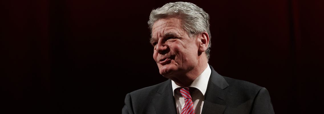 Gauck hält mit seiner Meinung nicht hinter dem Berg.