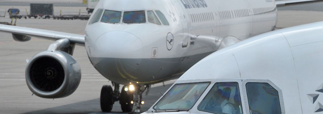 Ein Sechstel der Flüge bleibt zum Wochenauftakt am Frankfurter Flughafen wegen des Streiks am Boden.