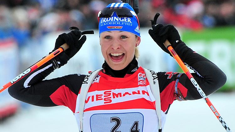 Neuner ist eine der erfolgreichsten deutschen Sportlerinnen aller Zeiten.