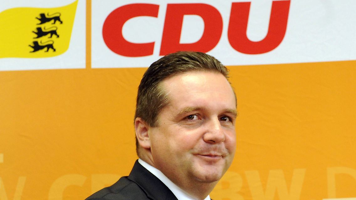 Der neue starke Mann der Südwest-CDU: Stefan Mappus.