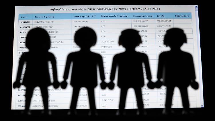 Deutsche Hilfe nicht erwünscht: Griechen wollen Steuerprobleme allein lösen.