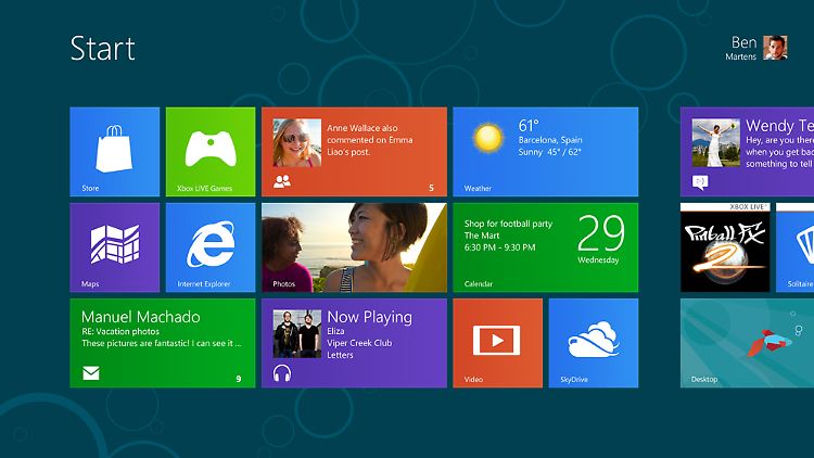 So wird Windows in Zukunft seine Nutzer begrüßen.