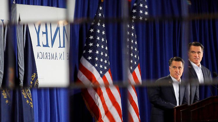 Mitt Romney fühlt sich verfolgt - vom Geld seiner Gegner.