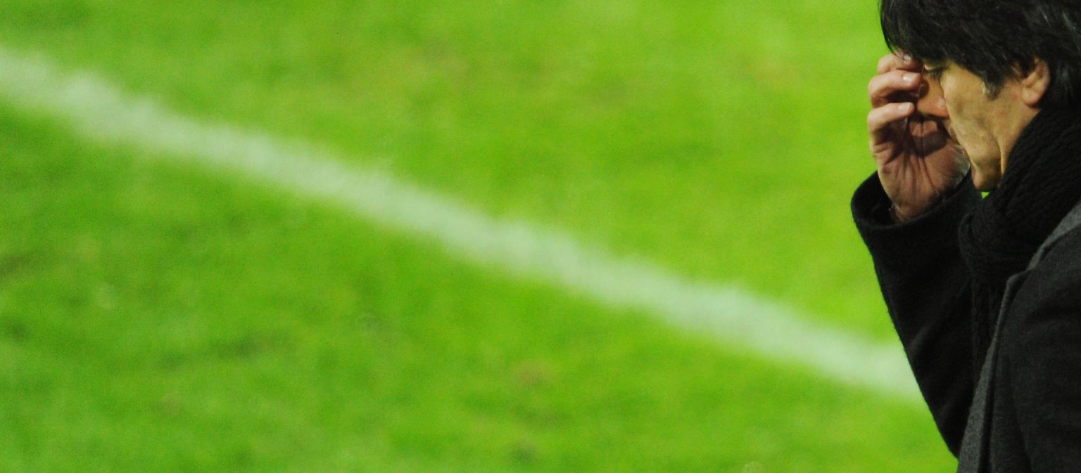 Bundestrainer Joachim Löw hat gegrübelt.