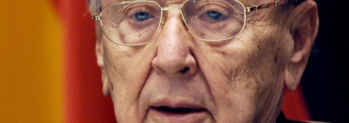 Hat bald Geburtstag: Hans-Dietrich Genscher.