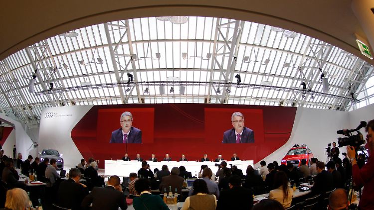 "Wir sehen eine besondere Audi-Konjunktur": Rupert Stadler.