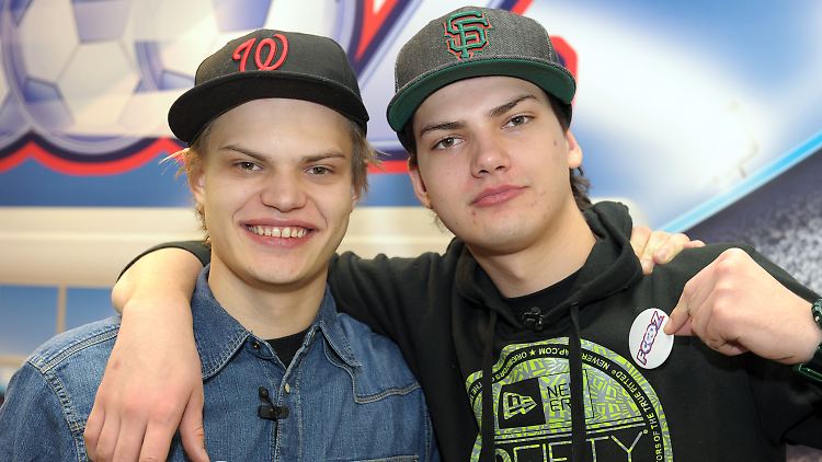 Wilson Gonzalez (l) und Jimi Blue Ochsenknecht