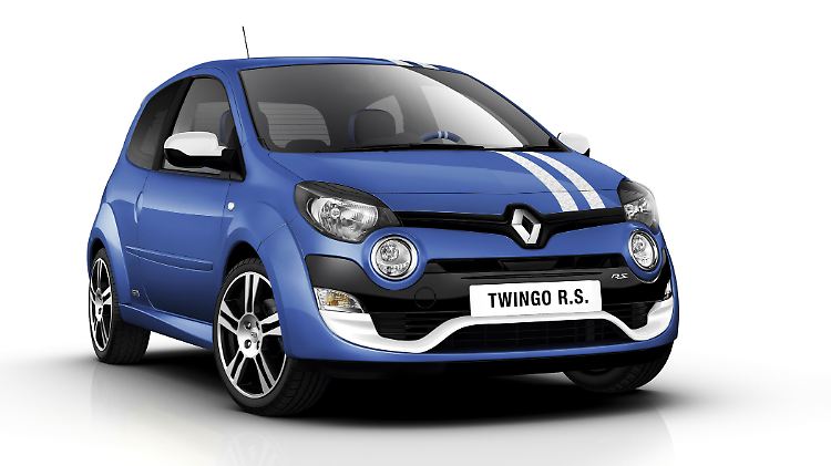 Blau mit Rennstreifen: Gordini tunt den Twingo.