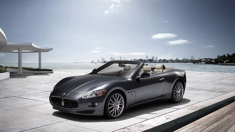 Ohne Dach: Das GranCabrio teilt sich die Basis mit dem GranTurismo.