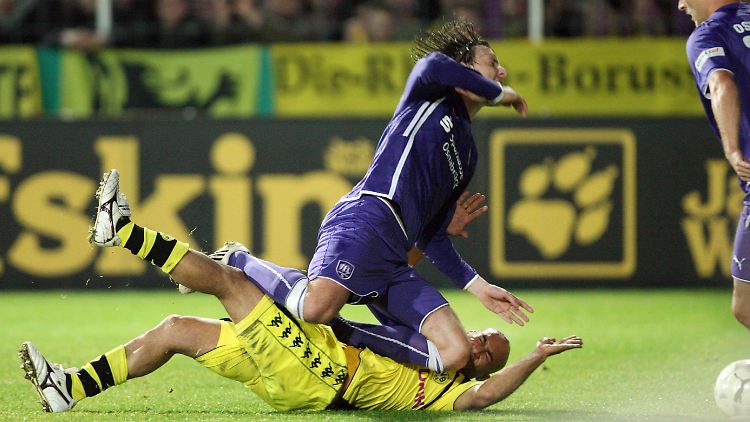 Dede kam mit dem BVB in Osnabrück gehörig unter die Räder.
