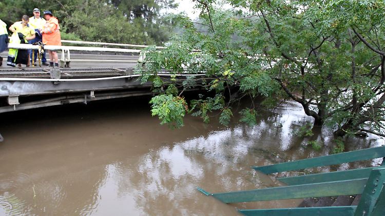 Es sind die heftigsten Regenfälle seit 125 Jahren.