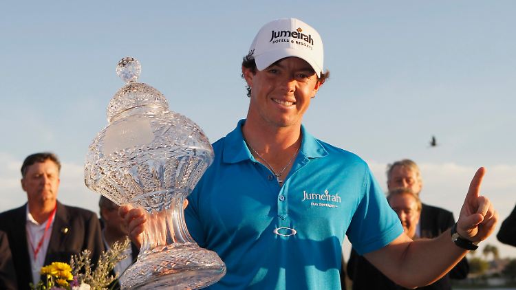 Ganz oben: Rory McIlroy ist erstmals der beste Golfer der Welt.