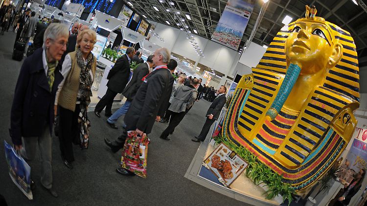 Ägypten ist im Jahr 2012 das Partnerland der ITB. (Stand von Ägypten auf der ITB im März 2011)