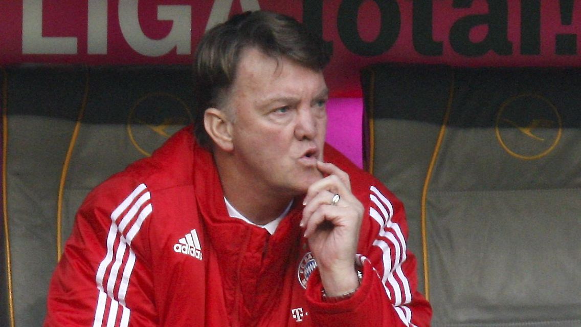 "Ich habe gehört, dass das Pokalfinale hier wunderschön ist": Louis van Gaal.