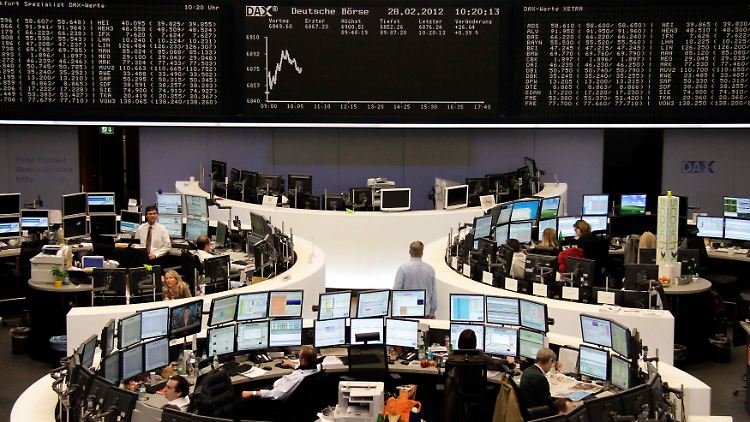 Kommt die Steuer? Handel an der Börse in Frankfurt.