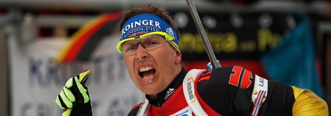 Gold war so nah, am Ende wurde es nur Platz vier für Andreas Birnbacher. Auch Teamkollege Arnd Peiffer vergab beim letzten Schießen seine exzellenten Medaillenchancen.