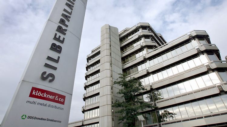 Klöckner-Zentrale in Duisburg.