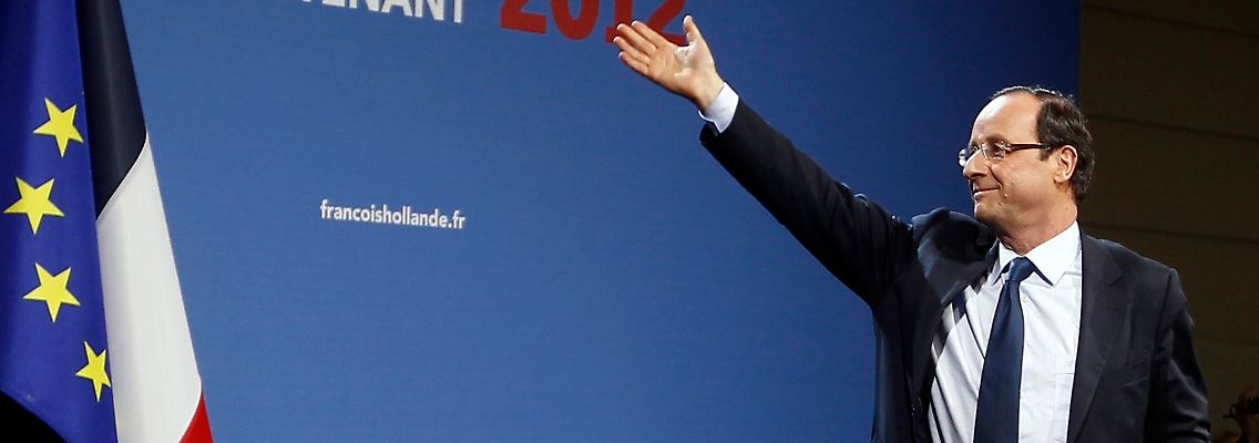 In wenigen Wochen schon könnte Hollande die erste Runde der Präsidentenwahl für sich entscheiden.
