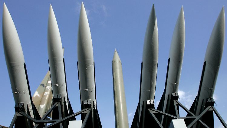 Nord- und Südkorea setzen auf Abschreckung. Das dokumentieren auch die Raketen im "Korean War Memorial Museum".