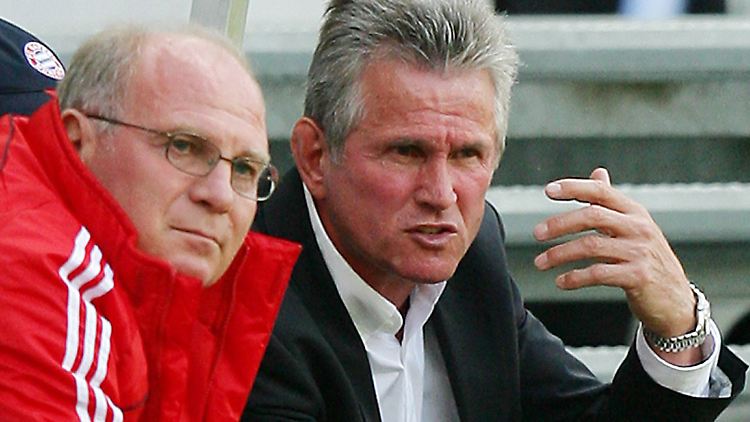 Freunde und Kollegen: Bayern-Präsident Uli Hoeneß und Coach Jupp Heynckes.