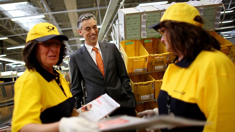 Post-Chef Frank Appel und seine Mitarbeiter rechnen mit einem erfolgreichen Geschäftsjahr.