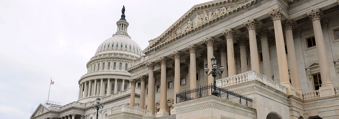 Hier regieren die US-Amerikaner: im Kapitol in Washington D.C.