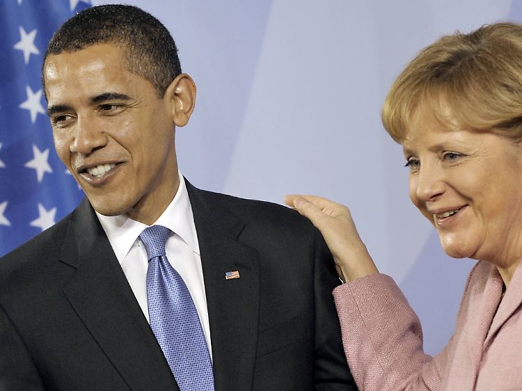 Verstehen sich gut, sind sich aber nicht immer einig: Barack Obama und Angela Merkel.