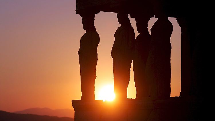 Sonne über der Akropolis: Griechenland glaubt an einen Erfolg des Schuldenschnitts.