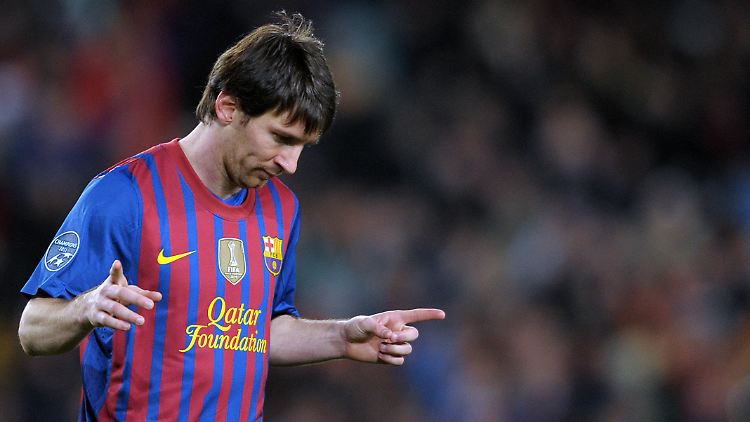 "Ich bin sehr zufrieden": Lionel Messi.