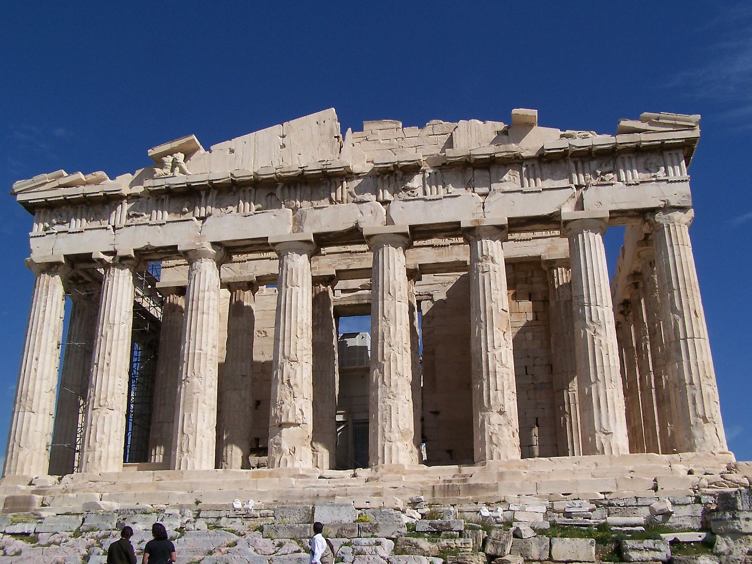Falls Sie ihn noch nicht gesehen haben, sollten Sie es auf jeden Fall nachholen: Der Parthenon auf der Akropolis von Athen.