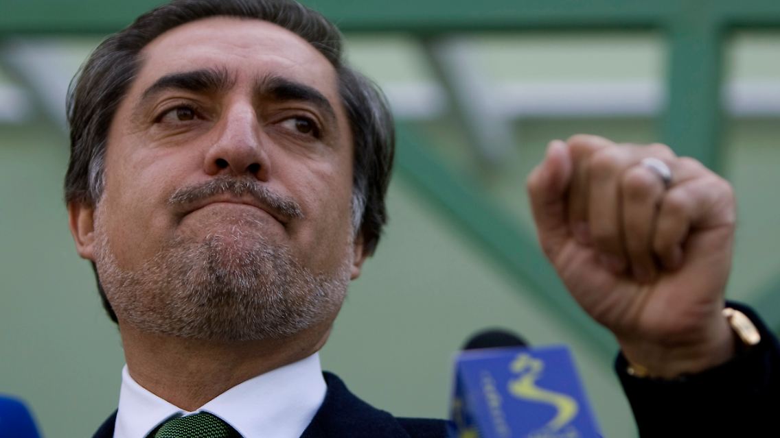 Glaubt nicht an eine "faire und freie" Stichwahl: Abdullah Abdullah.