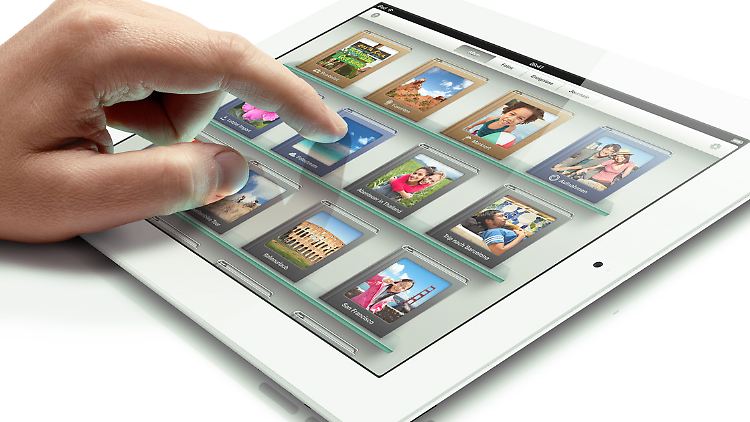 Das neue iPad glänzt vor allem durch sein wunderschönes Retina-Display.