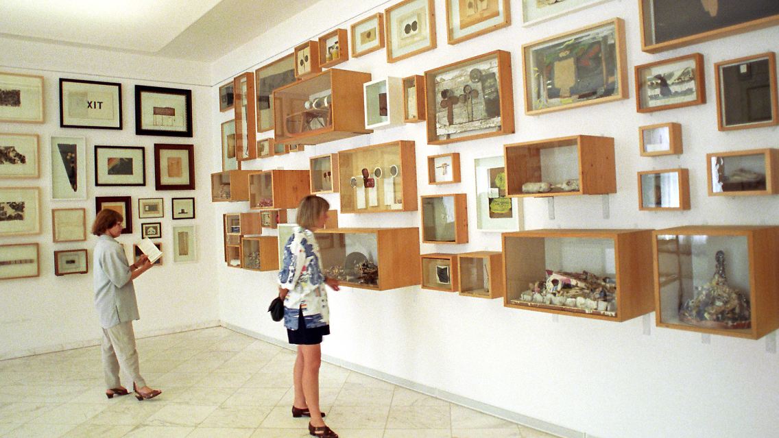Die Beuys-Werke im Museum Schloss Moyland.
