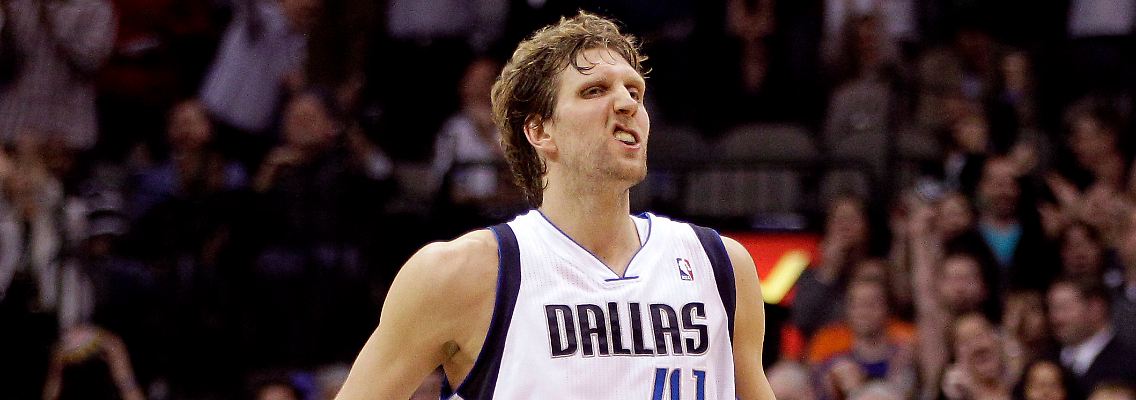 Nowitzki ist nicht zufrieden mit sich.