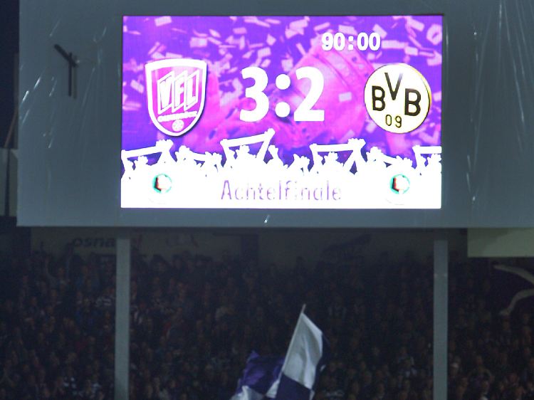 Die Party geht weiter: Nach dem Sieg gegen Dortmund freut sich der VfL Osnabrück nun auf den FC Schalke.