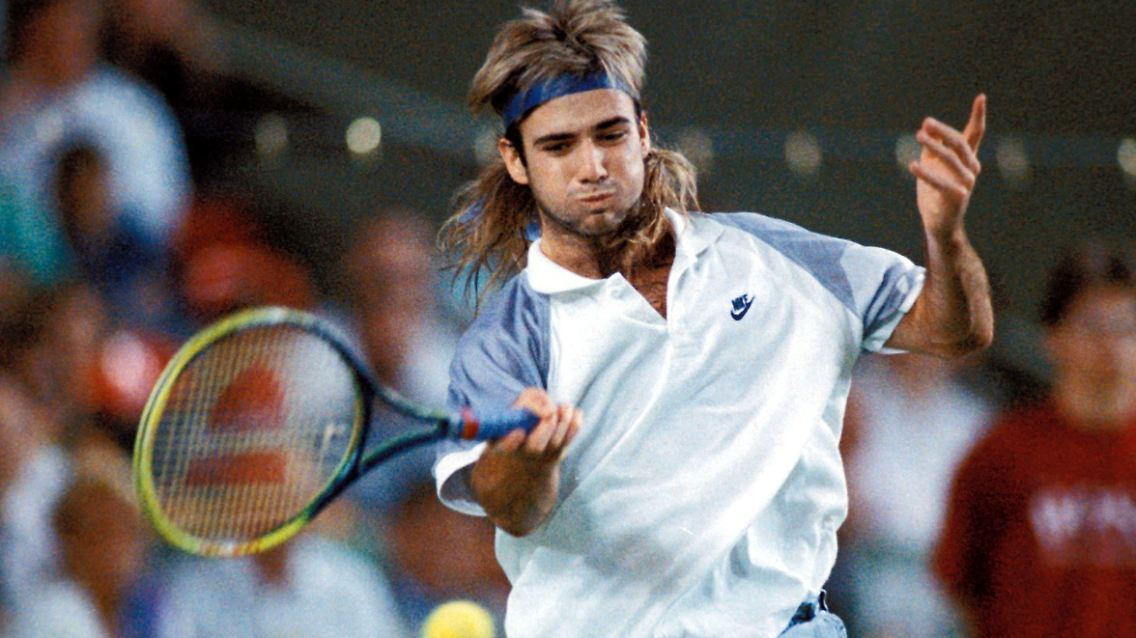 Ob Andre Agassi mit Haaren wirklich besser aussah - darüber kann man streiten.