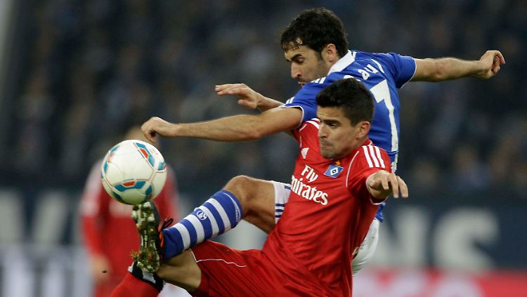 Schalkes Raúl machte ein starkes Spiel.
