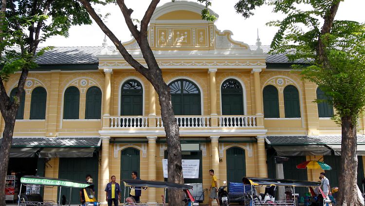 In Singapur abgeschaut: König Chulalongkorn kopierte die Idee der Shop-Houses.