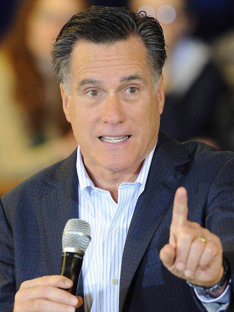 Mitt Romney liegt derzeit klar vorne.