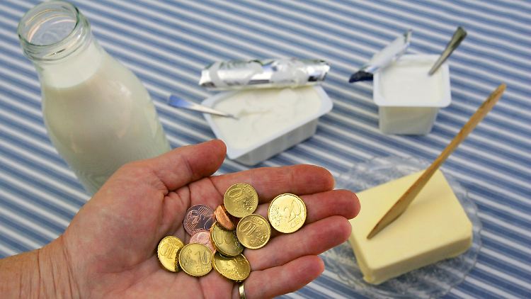Milch und Butter werden teurer.