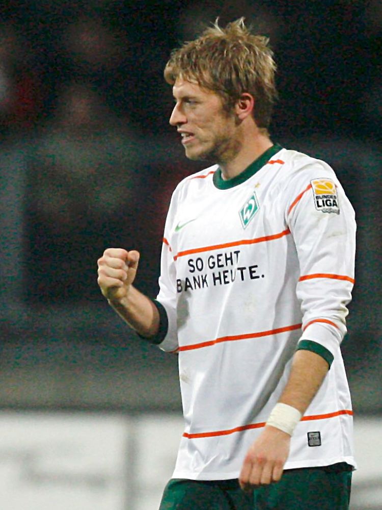 In Nürnberg bewahrt Aaron Hunt die Werderaner am Wochenende mit zwei Toren vor einer Pleite.
