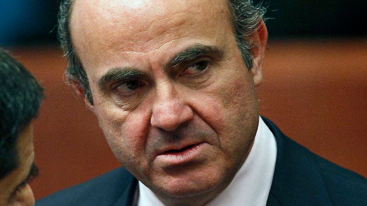 Sieht Spanien vor einem harten Jahr: Wirtschaftsminister de Guindos.