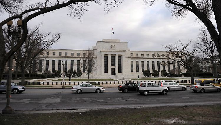 Nur ein paar Schritte sind es bis zum Weißen Haus: Die Fed in Washington.