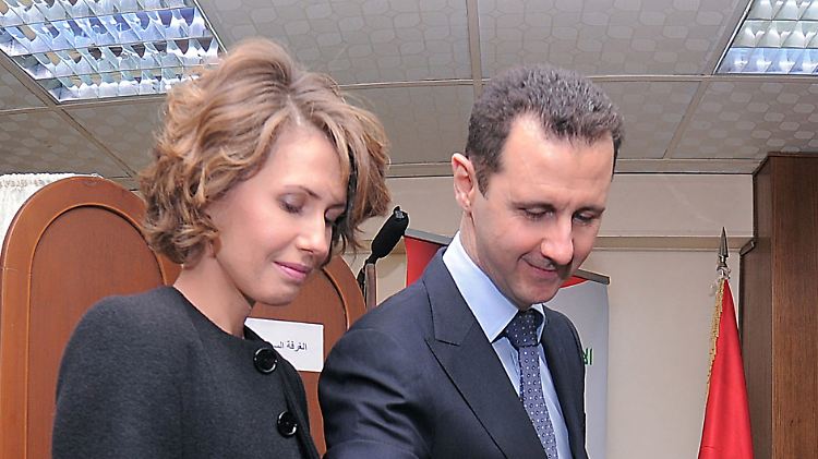 Asma und Baschar al-Assad ausgespäht?