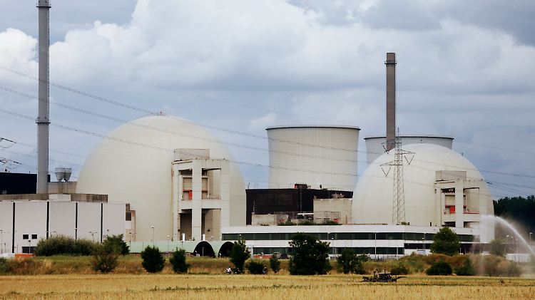 Das RWE-Atomkraftwerk Biblis in Südhessen.