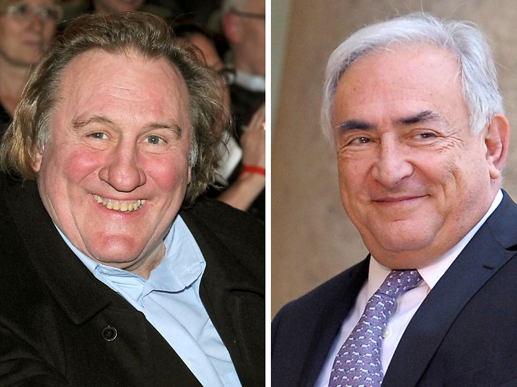 An seiner Haarfarbe muss der Schauspieler Depardieu noch arbeiten, wenn er Strauss-Kahn glaubhaft verkörpern will.