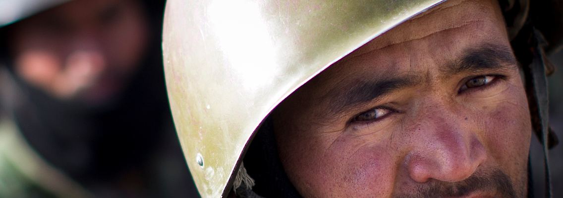 Sie sollen künftig für Sicherheit sorgen: Soldaten der afghanischen Armee.
