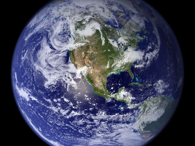 Die Wasseroberfläche der Erde beträgt gegenwärtig 70,7 Prozent der Gesamtoberfläche.