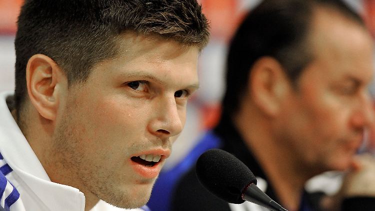 "Ich werde mindestens zwei Tore machen": Klaas-Jan Huntelaar, FC Schalke 04.